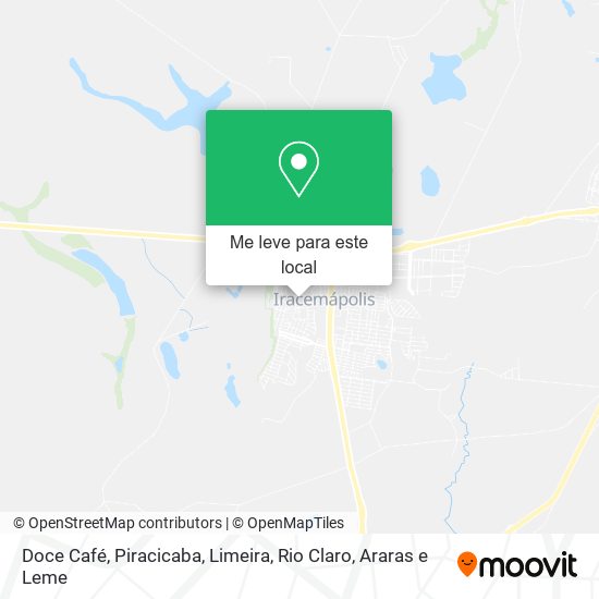 Doce Café mapa