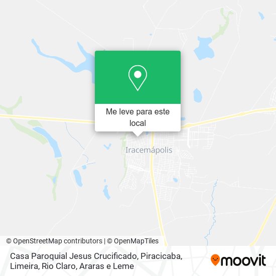Casa Paroquial Jesus Crucificado mapa