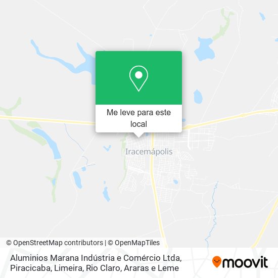 Aluminios Marana Indústria e Comércio Ltda mapa