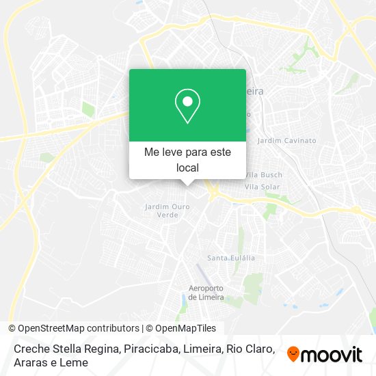 Creche Stella Regina mapa