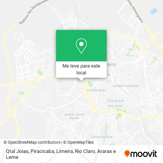 Qtal Joias mapa