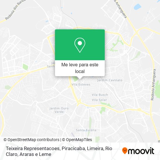 Teixeira Representacoes mapa