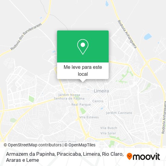 Armazem da Papinha mapa