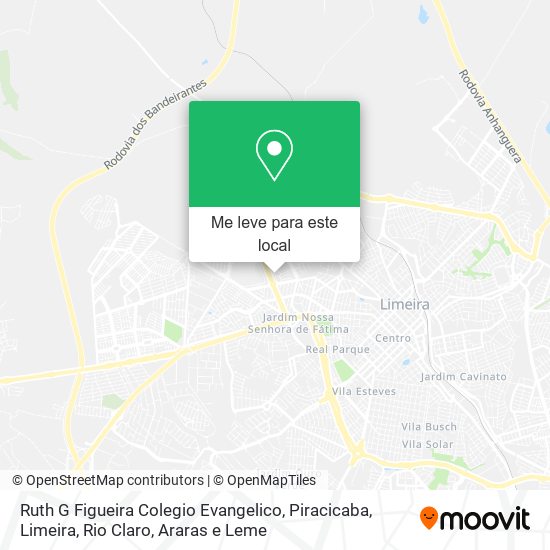 Ruth G Figueira Colegio Evangelico mapa