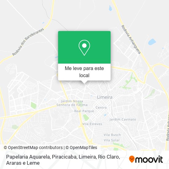 Papelaria Aquarela mapa