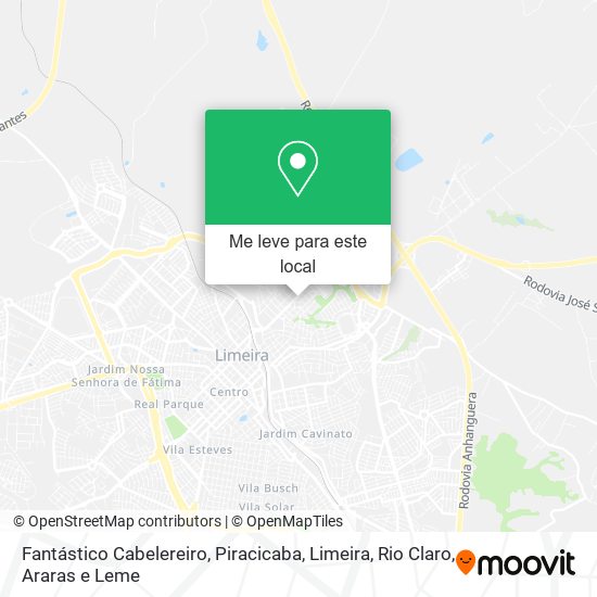 Fantástico Cabelereiro mapa