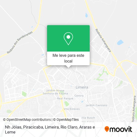 Nh Jóias mapa