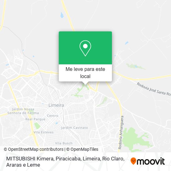 MITSUBISHI Kimera mapa