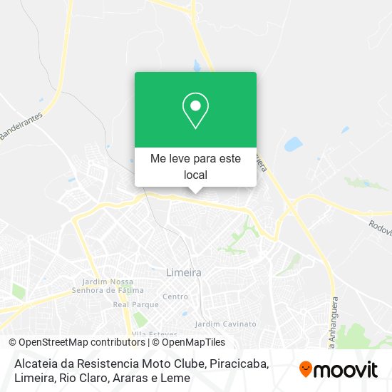 Alcateia da Resistencia Moto Clube mapa