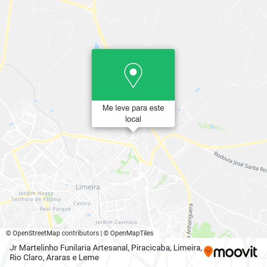 Jr Martelinho Funilaria Artesanal mapa