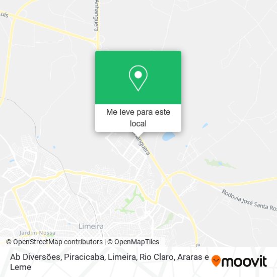 Ab Diversões mapa