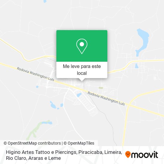 Higino Artes Tattoo e Piercings mapa