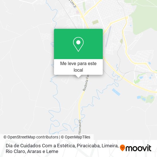 Dia de Cuidados Com a Estética mapa