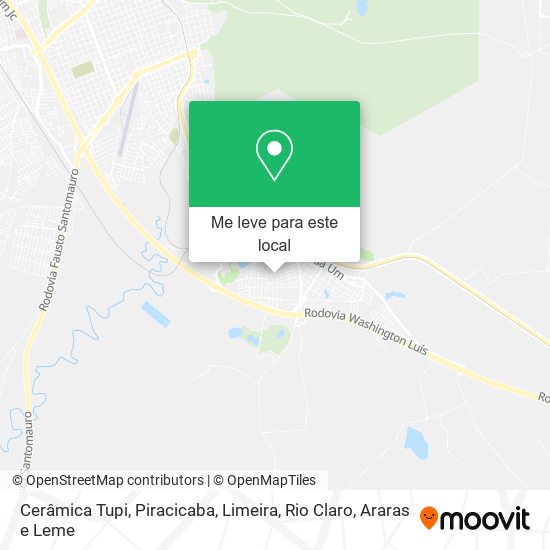 Cerâmica Tupi mapa