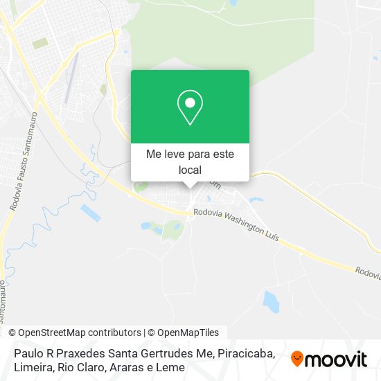Paulo R Praxedes Santa Gertrudes Me mapa