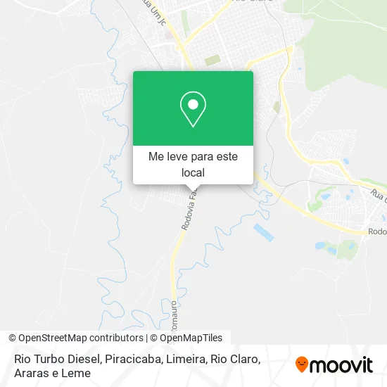 Rio Turbo Diesel mapa