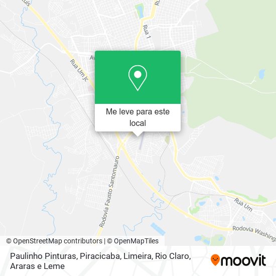 Paulinho Pinturas mapa