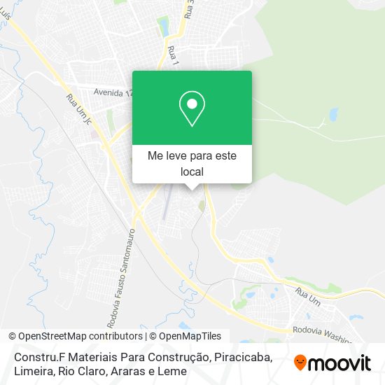 Constru.F Materiais Para Construção mapa