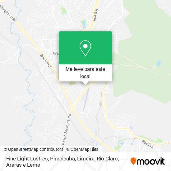 Fine Light Lustres mapa