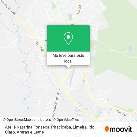 Ateliê Katarina Fonseca mapa