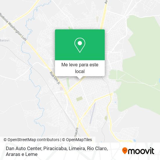 Dan Auto Center mapa