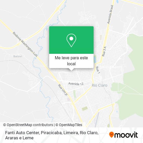 Fanti Auto Center mapa