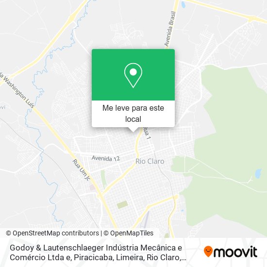 Godoy & Lautenschlaeger Indústria Mecânica e Comércio Ltda e mapa