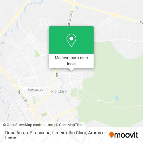 Dona Áurea mapa