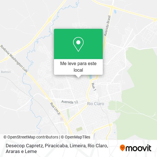 Desecop Capretz mapa
