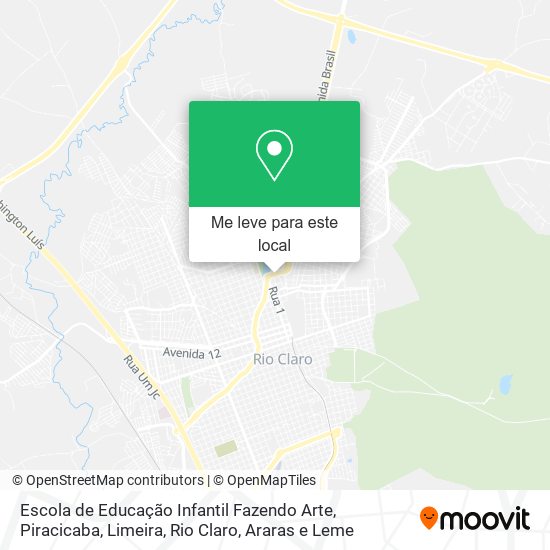 Escola de Educação Infantil Fazendo Arte mapa