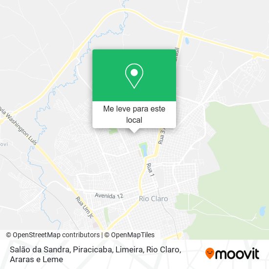Salão da Sandra mapa