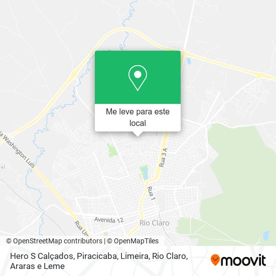 Hero S Calçados mapa