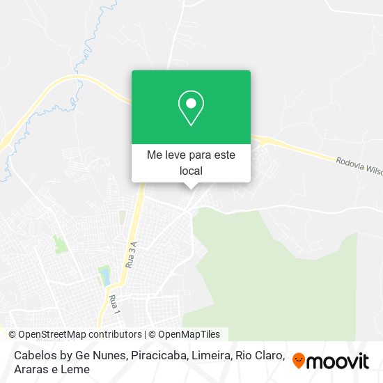 Cabelos by Ge Nunes mapa