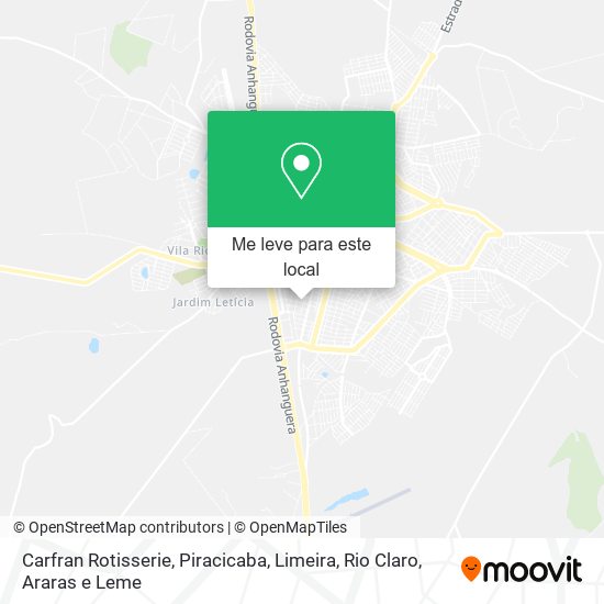 Carfran Rotisserie mapa