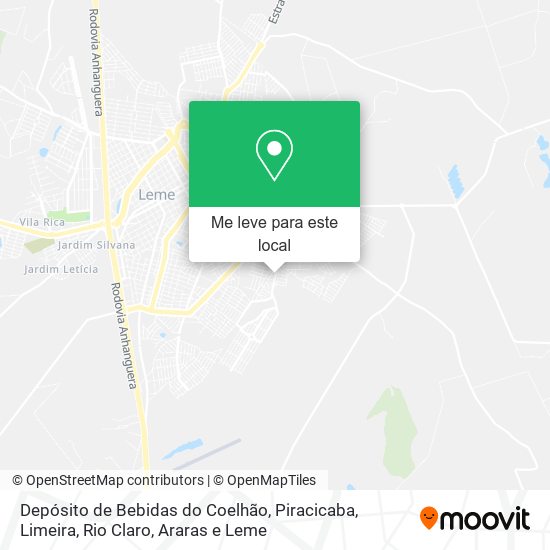 Depósito de Bebidas do Coelhão mapa