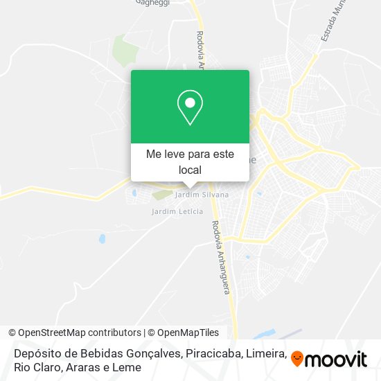 Depósito de Bebidas Gonçalves mapa