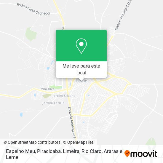 Espelho Meu mapa