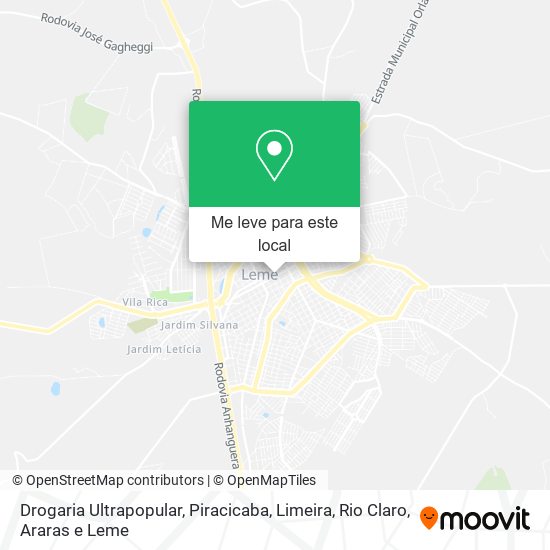 Drogaria Ultrapopular mapa