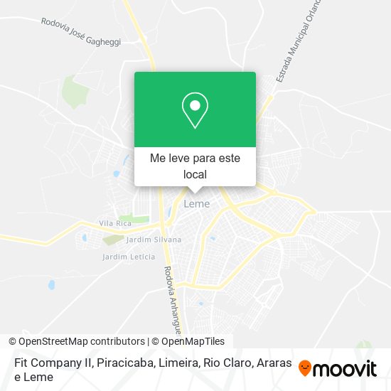 Fit Company II mapa