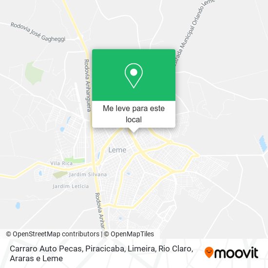 Carraro Auto Pecas mapa