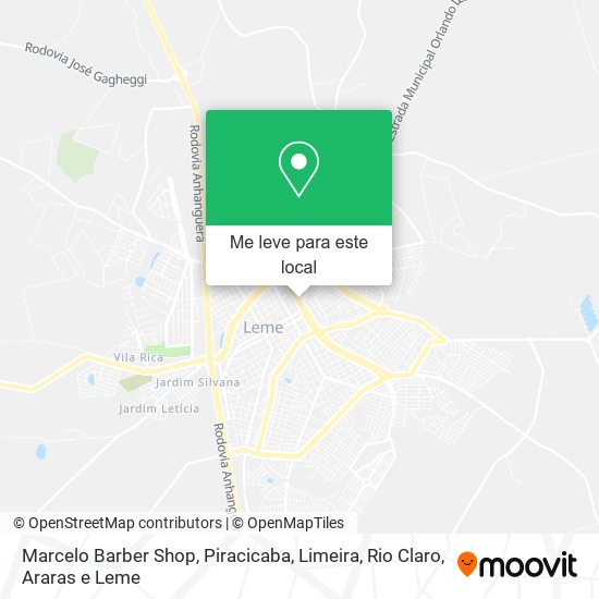 Marcelo Barber Shop mapa