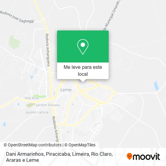 Dani Armarinhos mapa