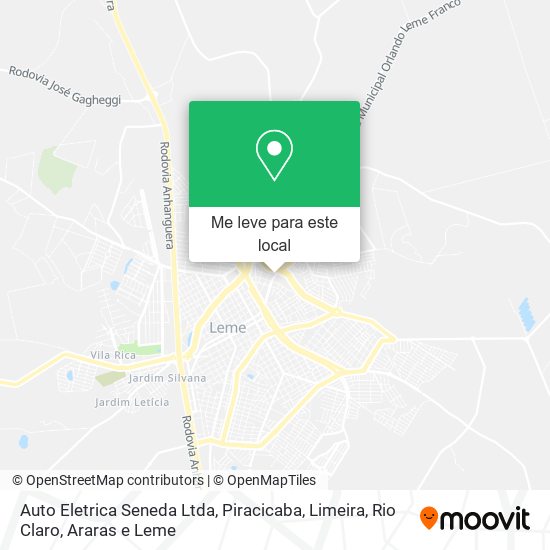 Auto Eletrica Seneda Ltda mapa
