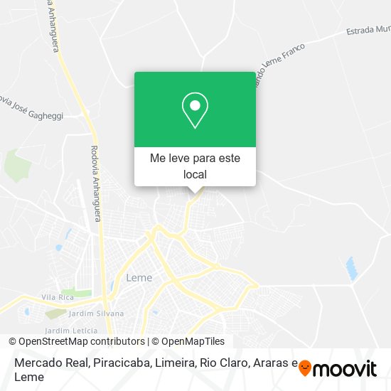 Mercado Real mapa