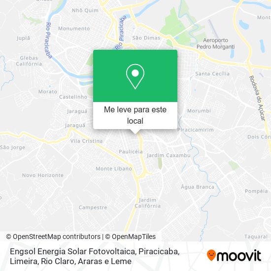 Engsol Energia Solar Fotovoltaica mapa