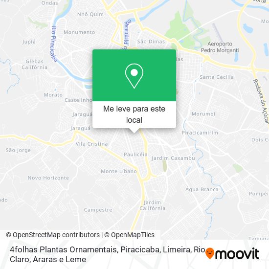 4folhas Plantas Ornamentais mapa
