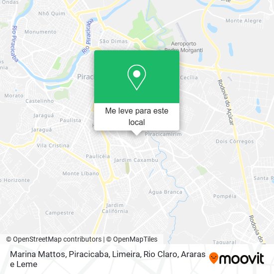Marina Mattos mapa