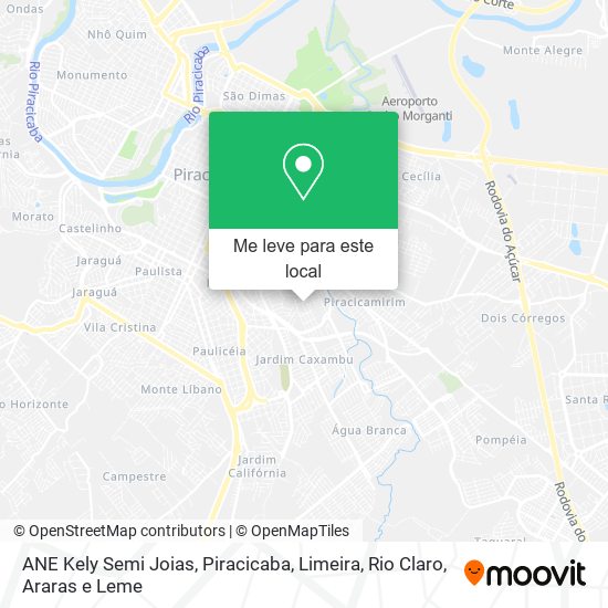 ANE Kely Semi Joias mapa