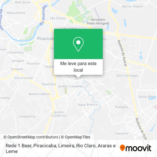 Rede 1 Beer mapa