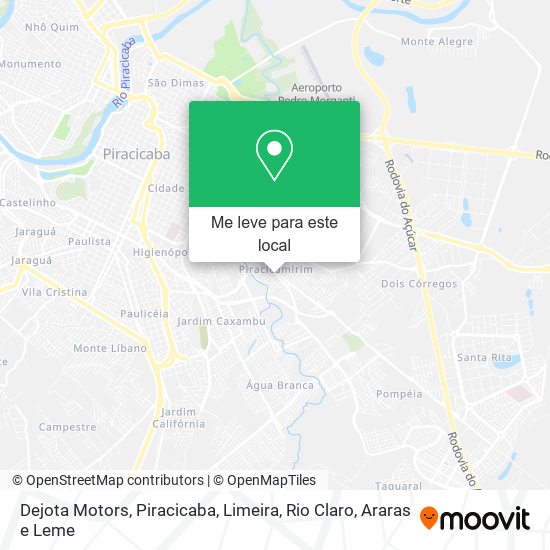 Dejota Motors mapa